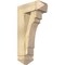 Ekena Millwork Merced Arts and Crafts Rough Sawn Bracket w/ Offset Brace, Douglas Fir, 6"W x 14"D x 26"H BKT0604X14X26MRC03RDF - alternate 1